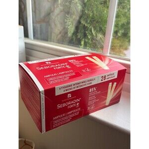 Seboradin 28 x 5.5 ml  Forte anti hair loss ampoules. Value pack!